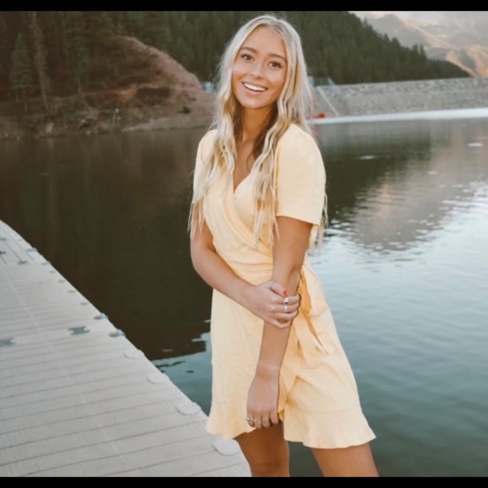 Sadie & Sage Hey Honey Wrap Dress